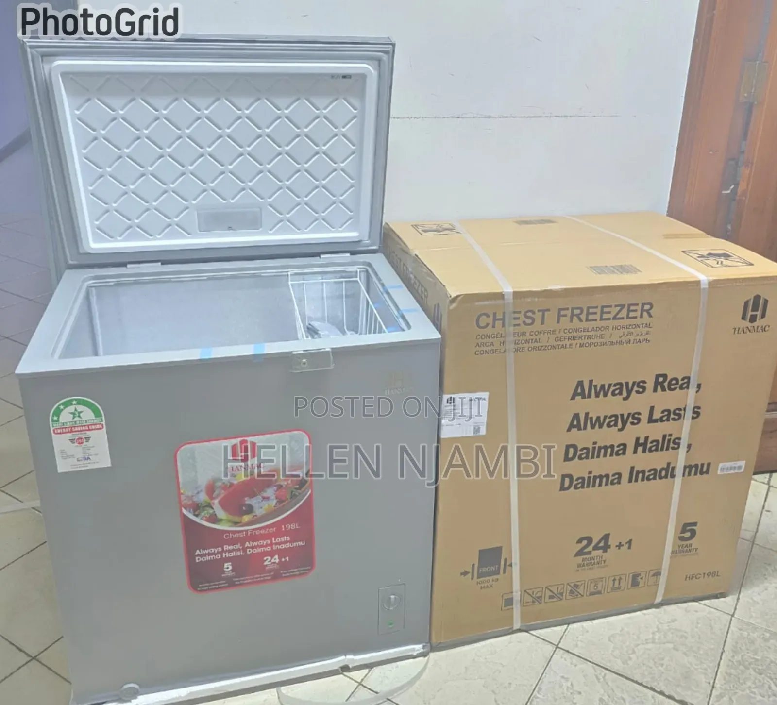 Hanmac 200 Litres Chest Deep Freezer