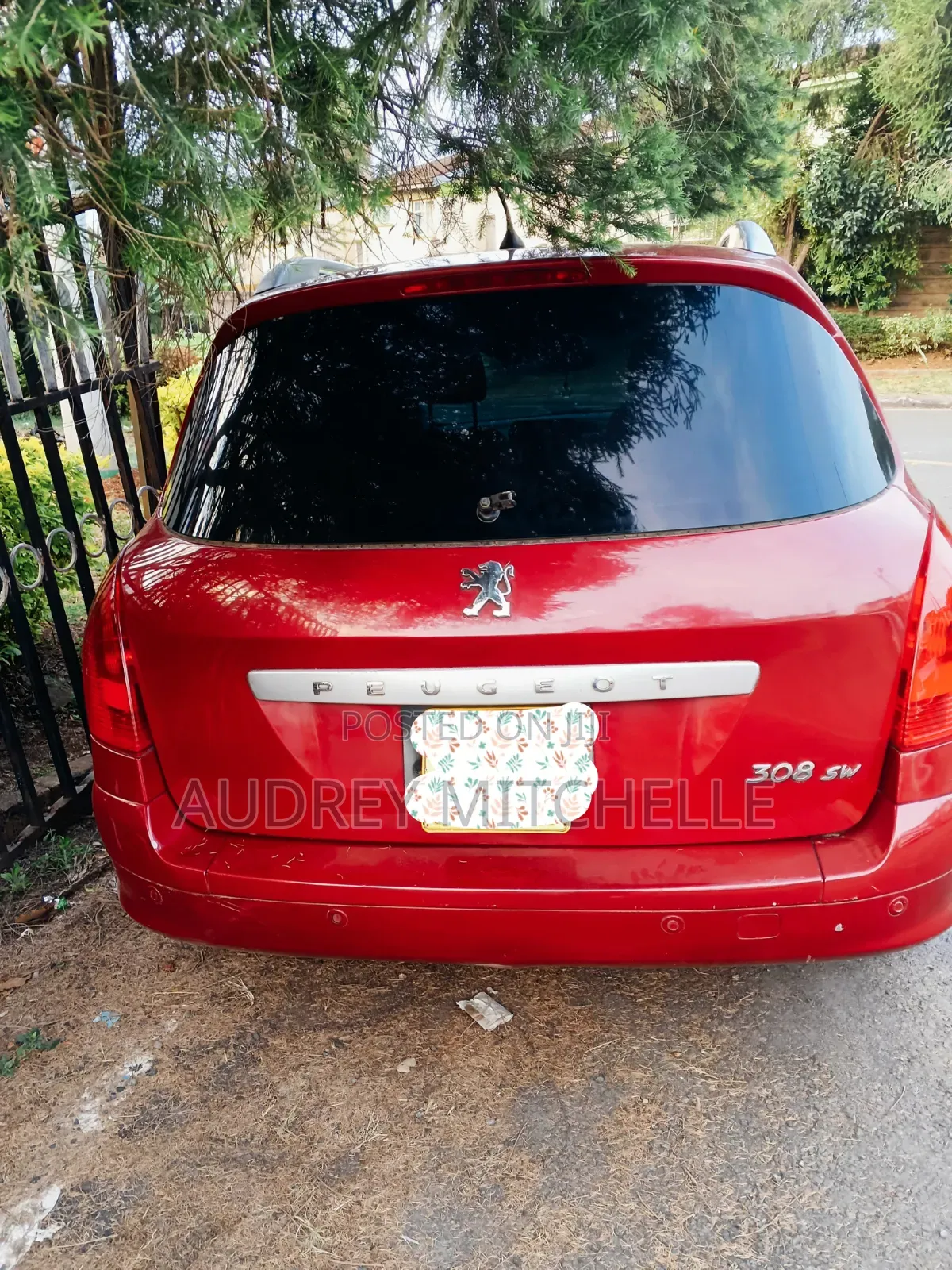 Peugeot 308 2010 Red