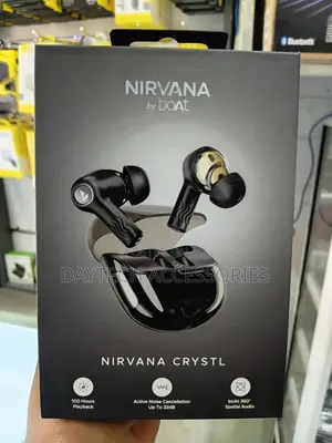 boAt Nirvana Crystl Earbuds - Black