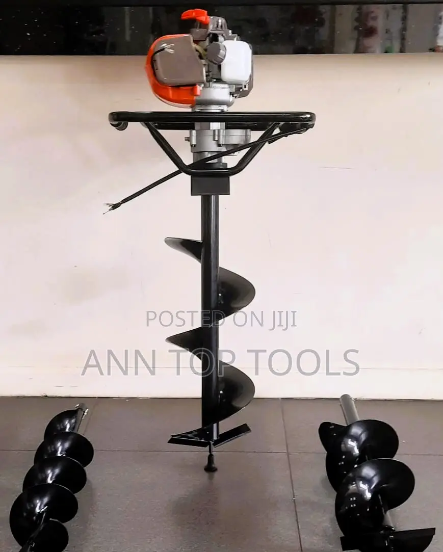 4 Stroke Earth Auger With 3 Bits