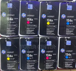 HP 124a Original Toner Cartridge Set (Q6000a, Q6001a, Q6002a, Q6003a)