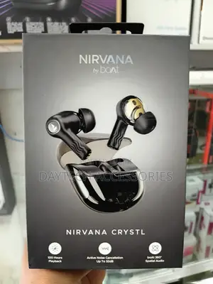 Nirvana Crystl TWS Earbuds With 360o Spatial Audio.