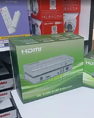 120M HDMI KVM Extender With USB Keyboard Mouse Support