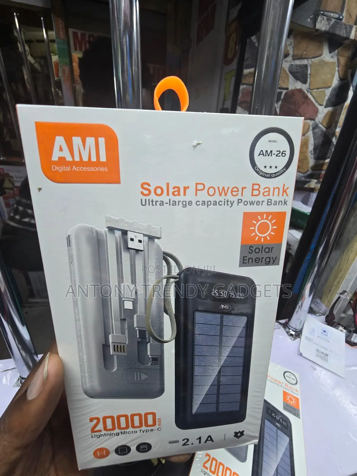 AMI AM-26 Universal Power Bank for Android iPhone