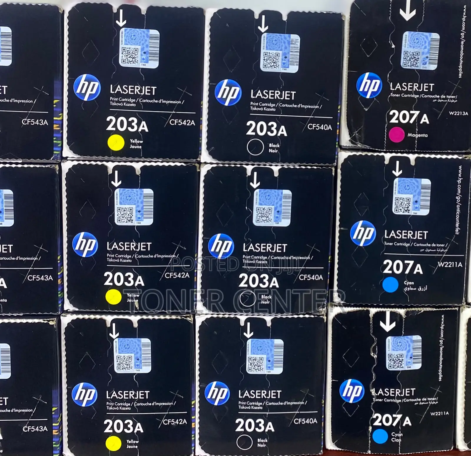 HP 203A Black (CF540A) Toner Cartridge – Crisp Consistent Printing