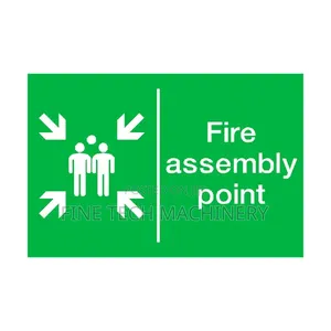 Reflective Safety Fire Signs