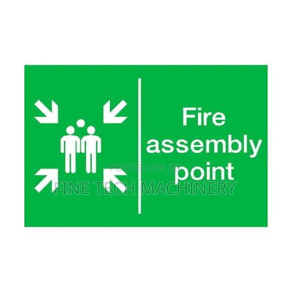 Reflective Safety Fire Signs