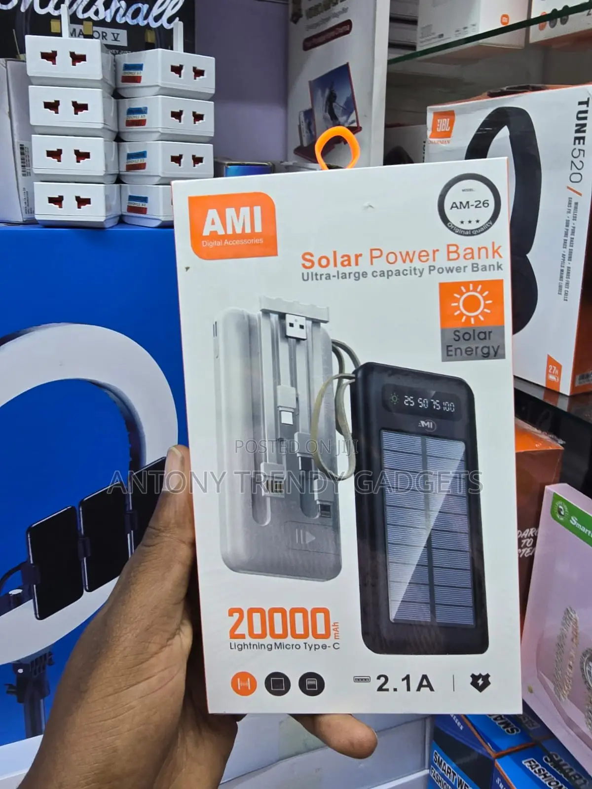 AMI AM-26 Universal Power Bank for Android iPhone