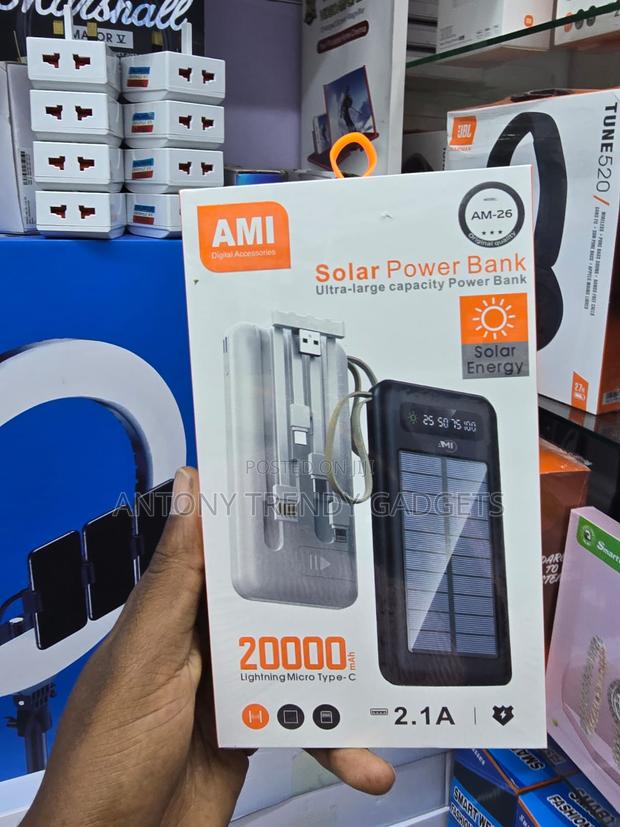 AMI AM-26 Universal Power Bank for Android iPhone - thumbnail 3