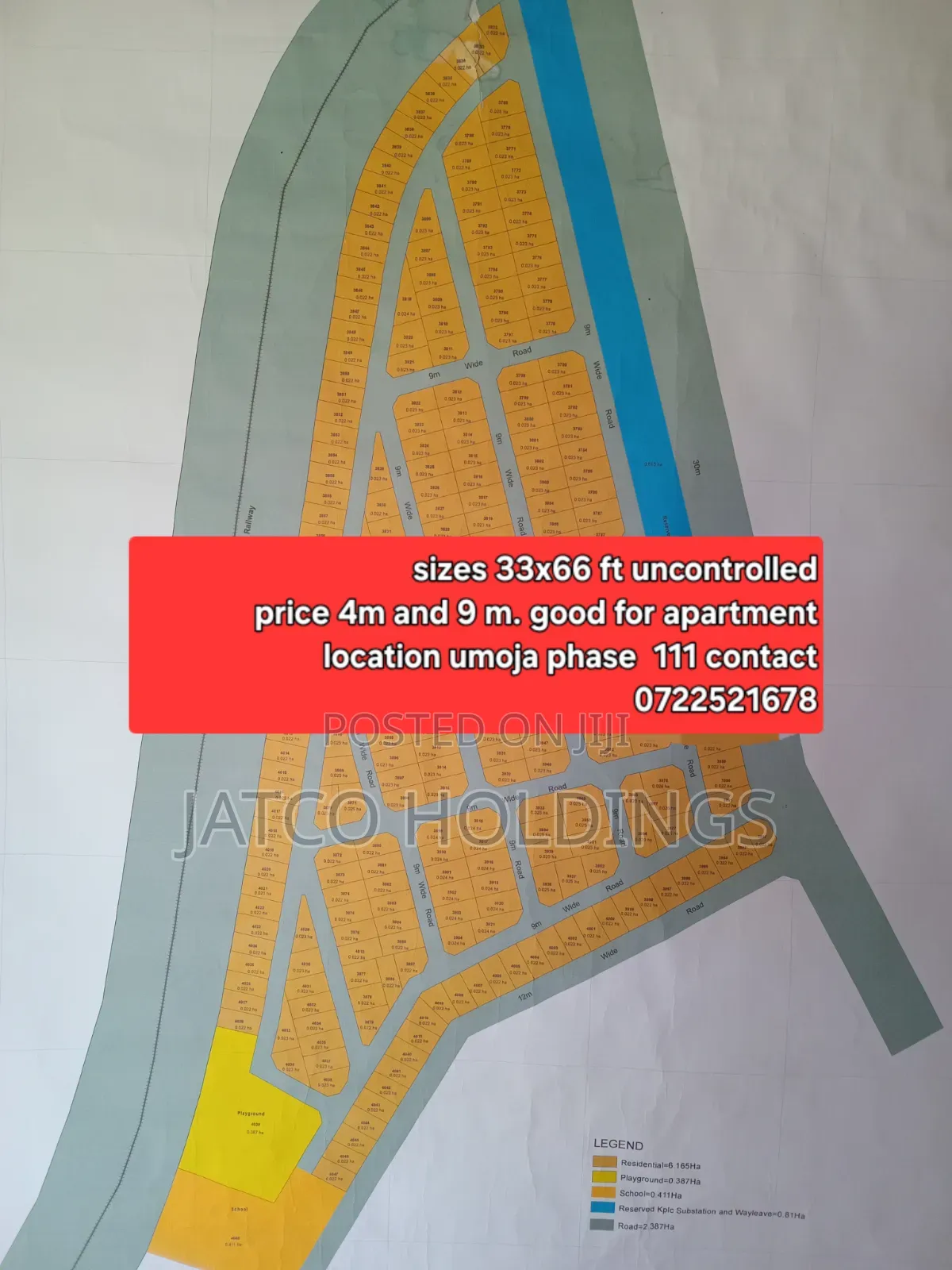 Plots for Sale Mowlem Umoja