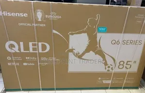 Hisense 85” UHD Smart TV 85A6QKEN – Cinematic Entertainment at Home