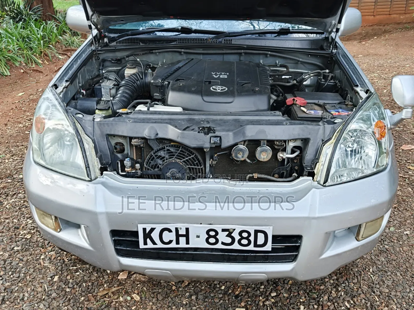Toyota Land Cruiser Prado 2008 Silver