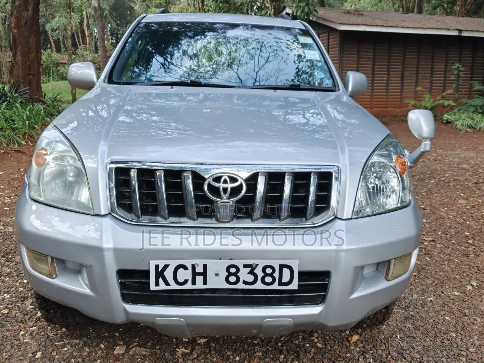 Toyota Land Cruiser Prado 2008 Silver