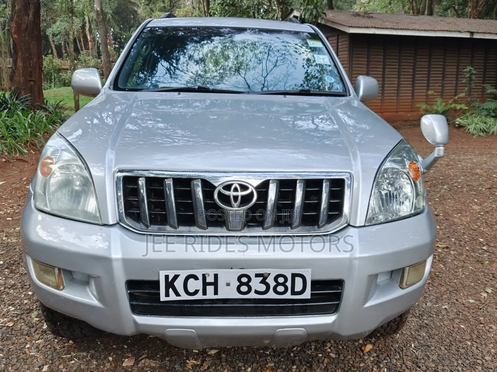 Toyota Land Cruiser Prado 2008 Silver