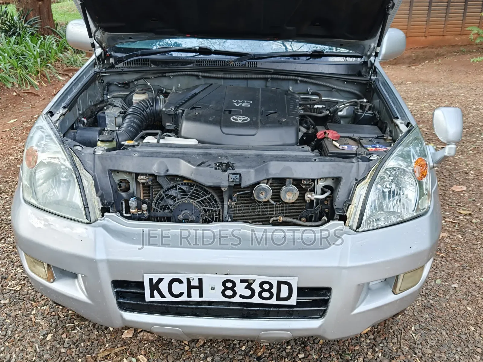 Toyota Land Cruiser Prado 2008 Silver