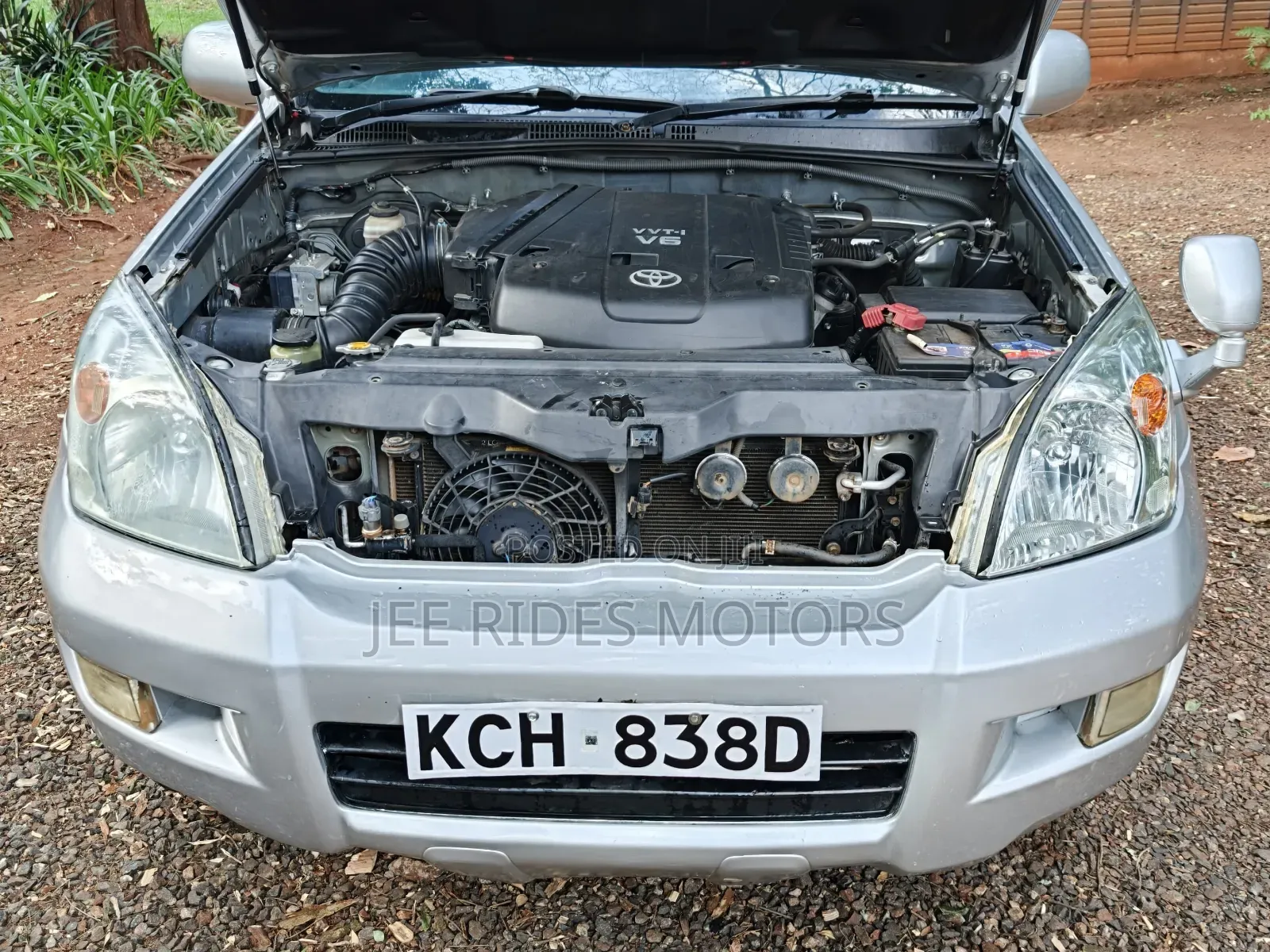 Toyota Land Cruiser Prado 2008 Silver
