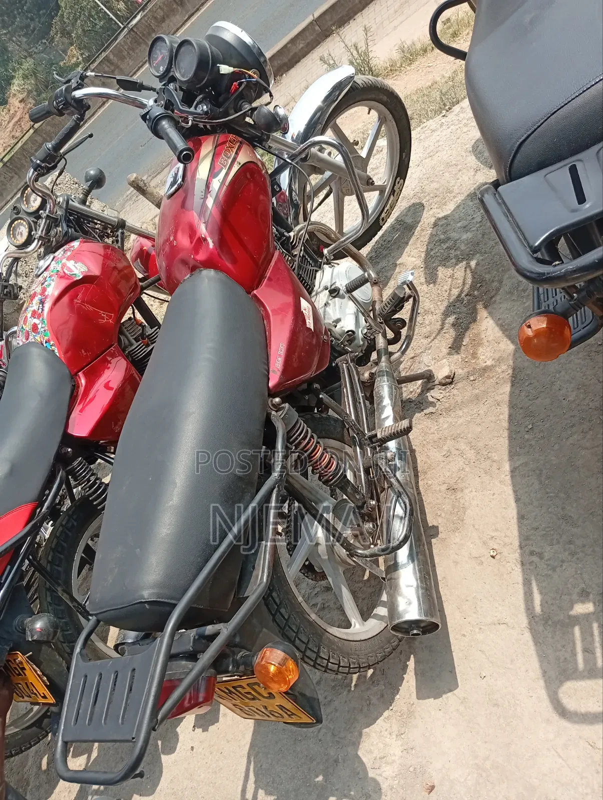 Bajaj Boxer 100 2023 Red