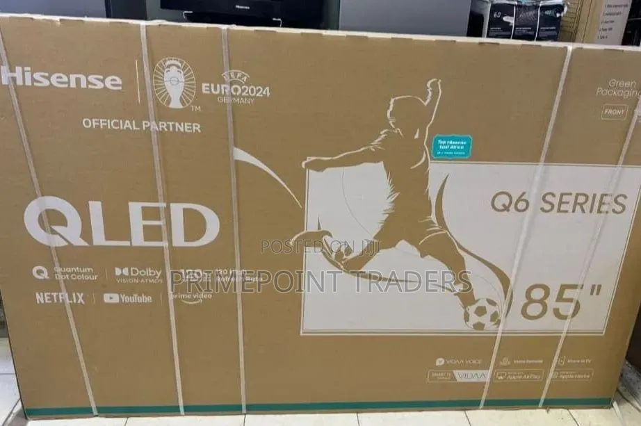 Hisense A6 Series 85A6QKEN 85” Smart TV Bigger Screen, Smarter Viewing