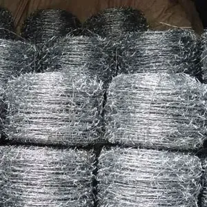 Barbed Wire Wear Resistant Barbed Wire Roll 610 Meters