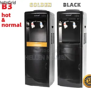 Black Sonar B3 Hot and Normal Free Standing Water Dispenser