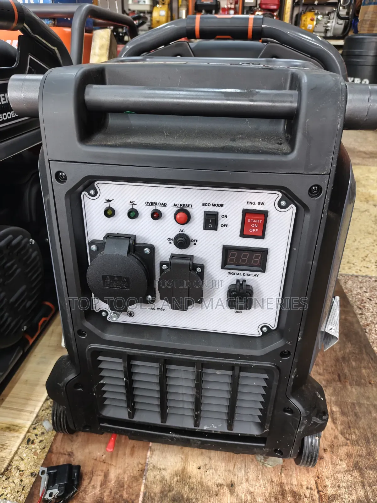 Premier 5.0Kw 6.5akva 4-Stroke Silent Portable Petrol Generator