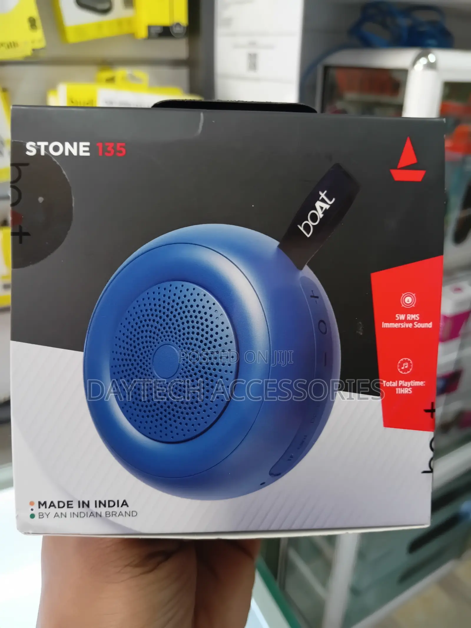 This Is a boAt Stone 135 Portable Bluetooth Speaker