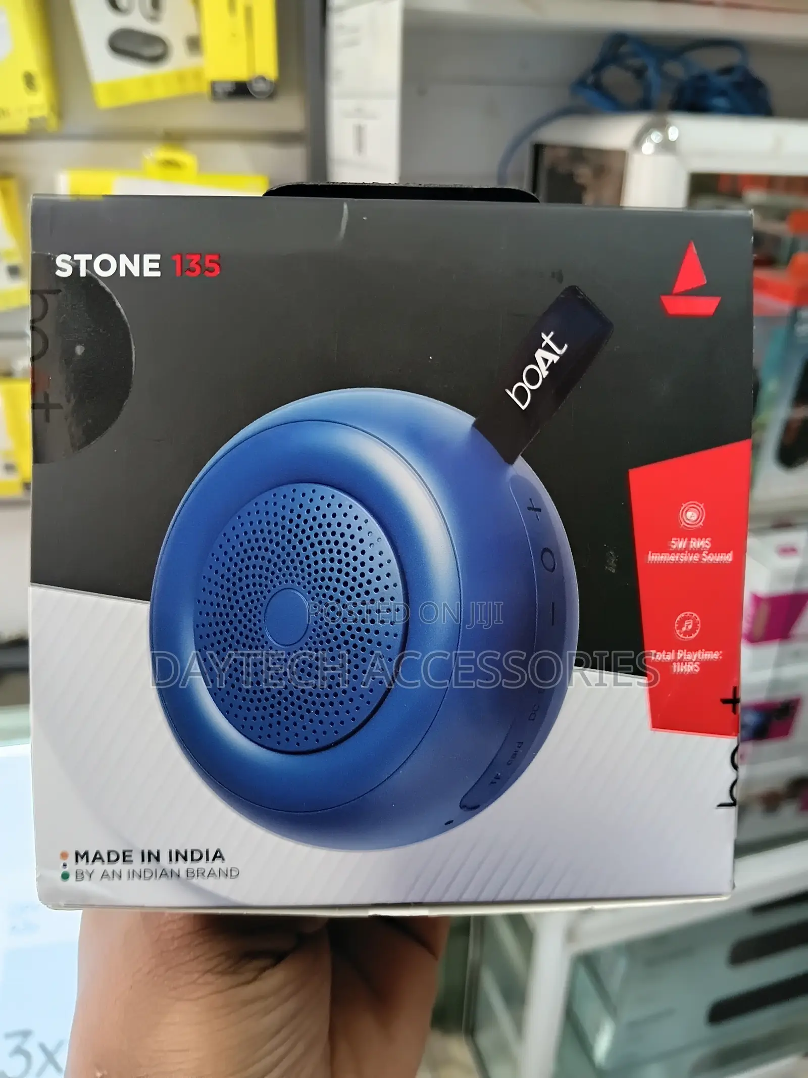 This Is a boAt Stone 135 Portable Bluetooth Speaker