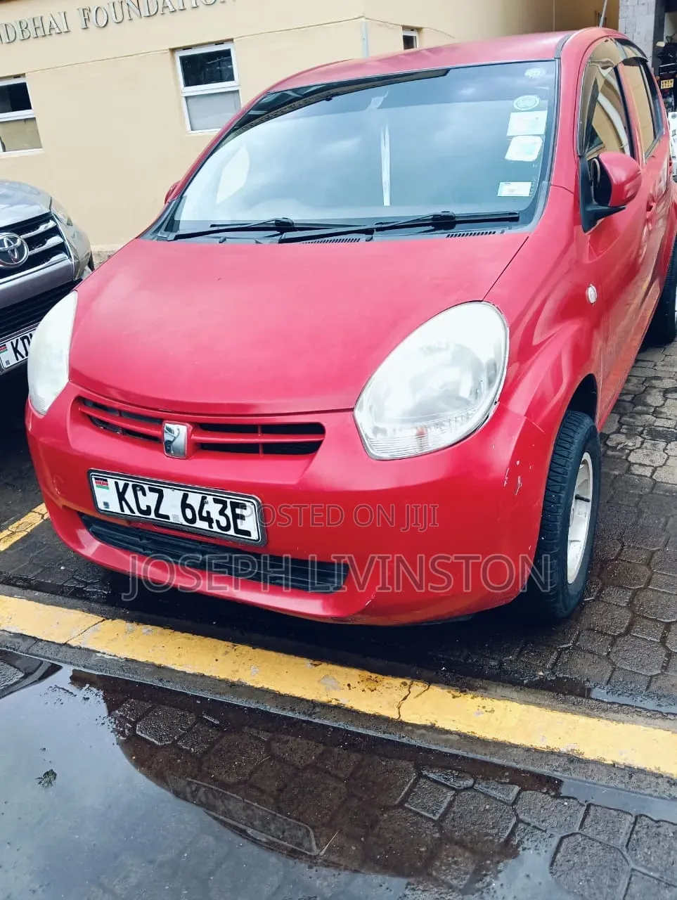 Toyota Passo 2013 Red