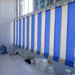 Horizon Slate Vertical Window Blinds