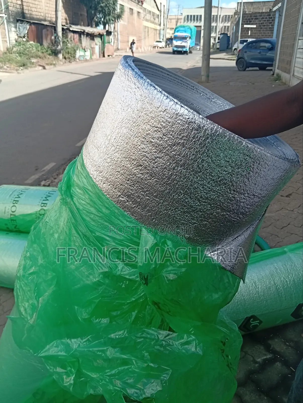 Double Sided Heat Insulation