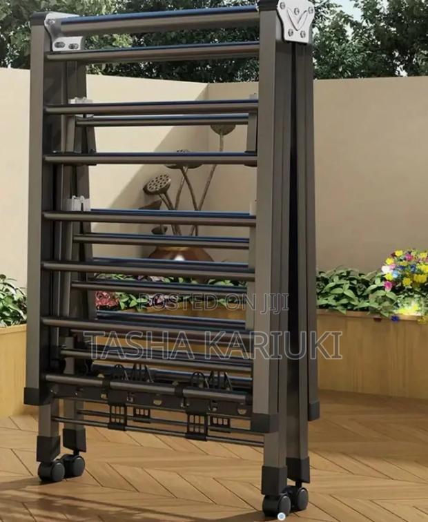 Metallic Laundry Rack - thumbnail 2