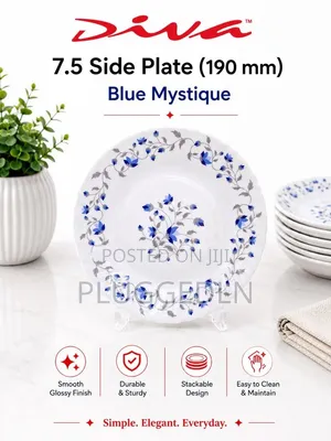 Glass Plate 7.5 Inch 
6sets (36pcs) Per Box