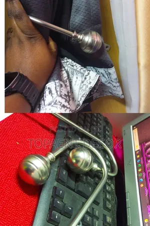 Metallic Wall Curtain Holders