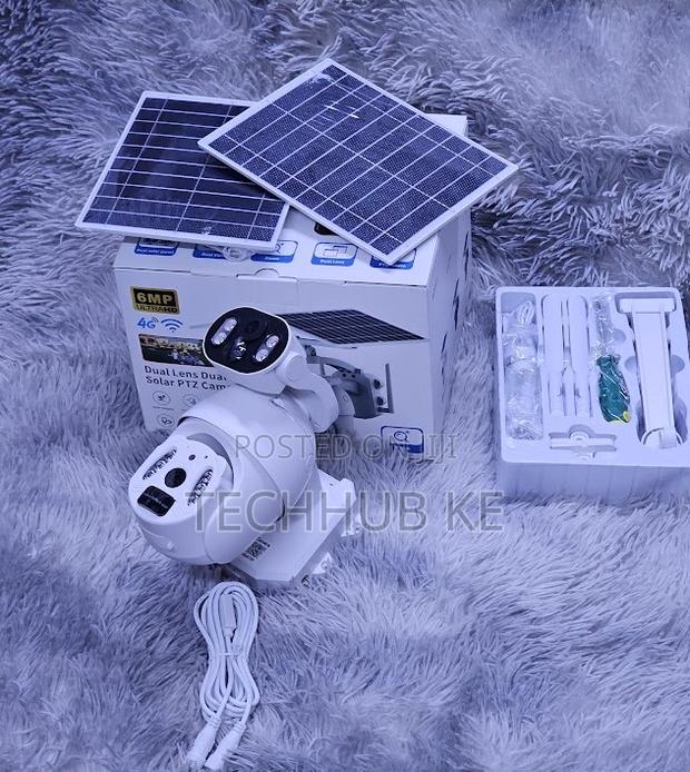 Ubox 6mp Ultra Hd 4g Dual Lens Outdoor Camera