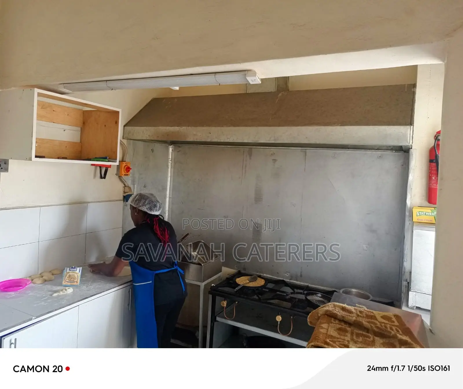 Commercial Kitchen With Sitting Area