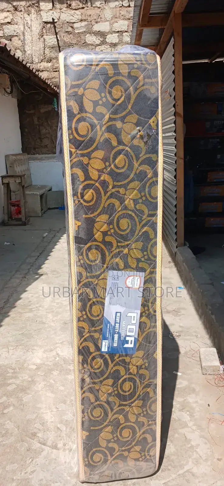 Morning Glory Jumbo Poa 5x6 High Density 12-Inch Mattress