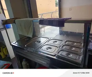 Commercial Kitchen With Sitting Area
