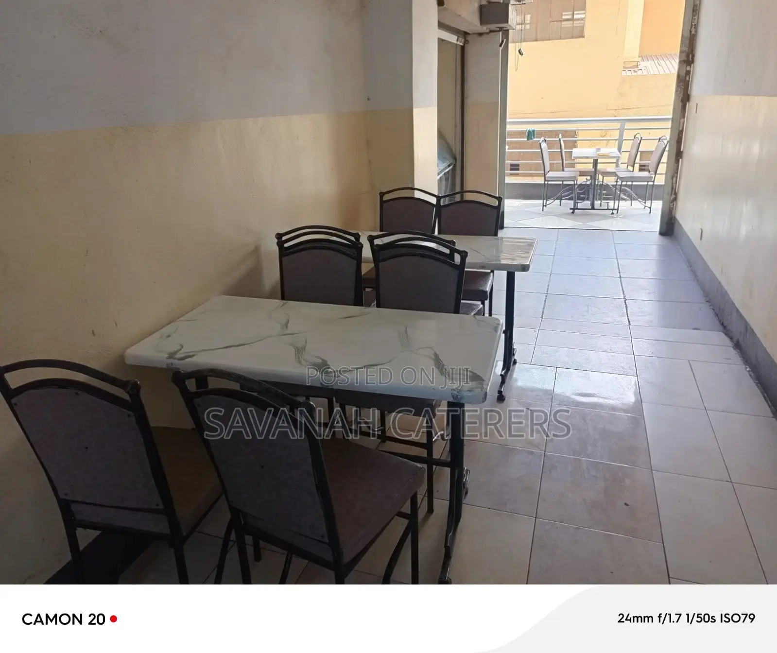 Commercial Kitchen With Sitting Area
