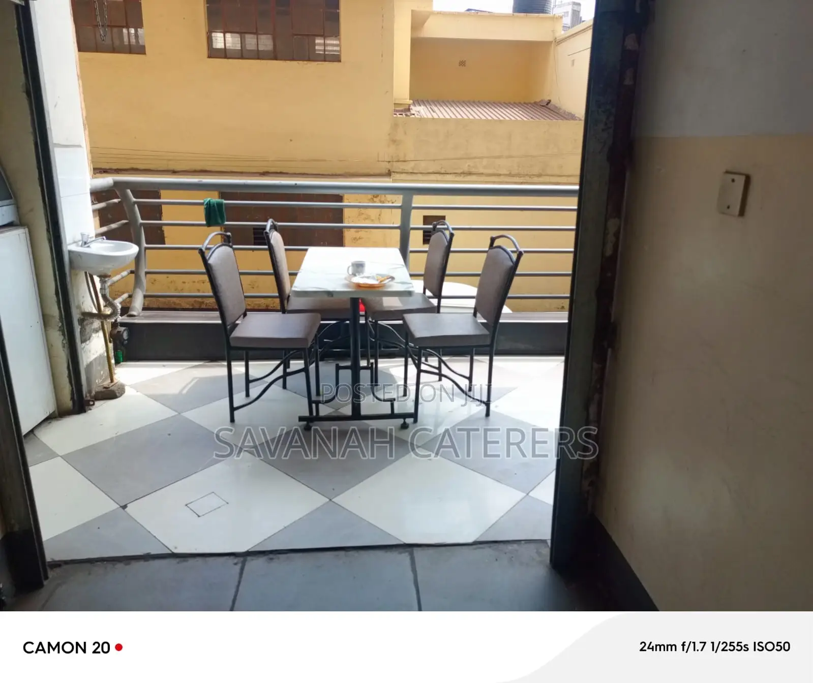 Commercial Kitchen With Sitting Area