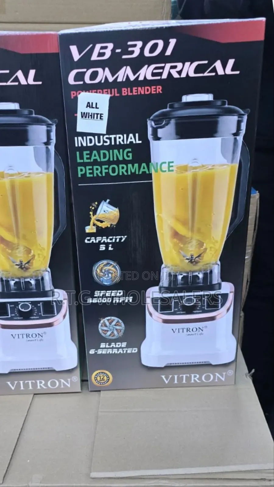 Vitron 5L High-Speed Commercial Food Blender