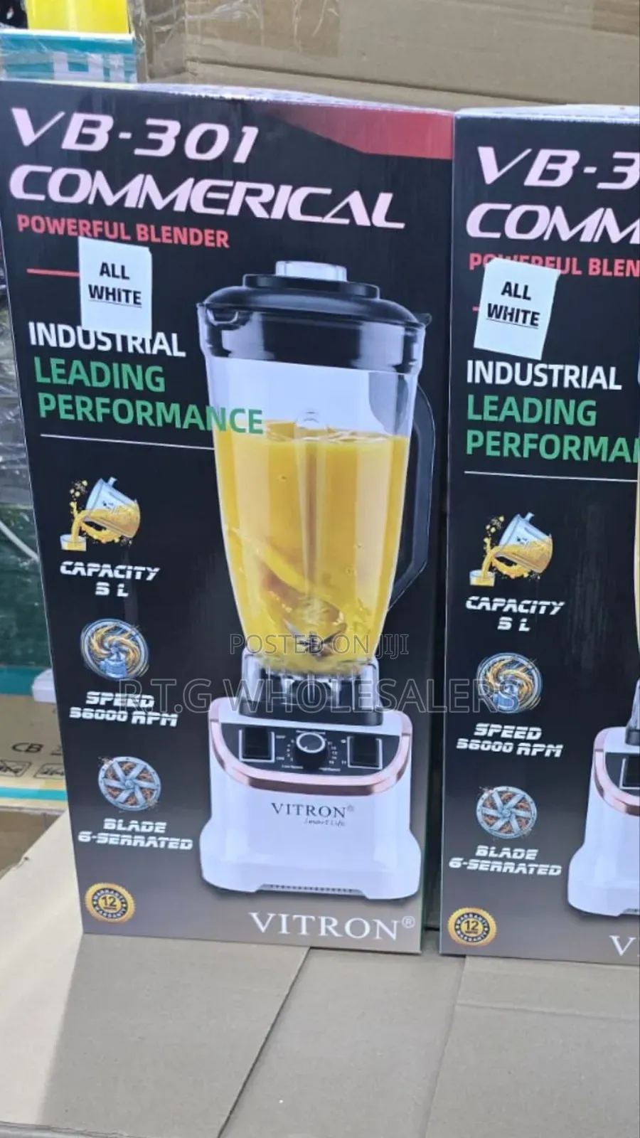 Vitron 5L High-Speed Commercial Food Blender