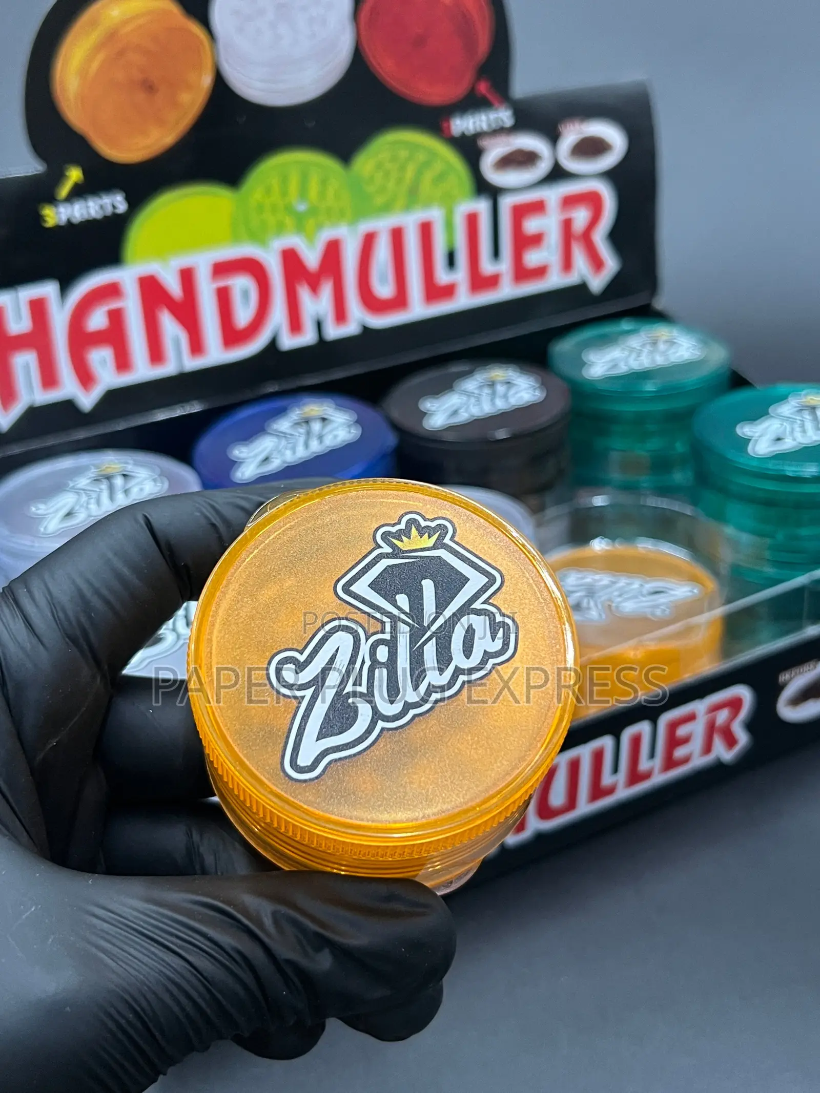 Zilla 60mm 3-Part Acrylic Plastic Grinder