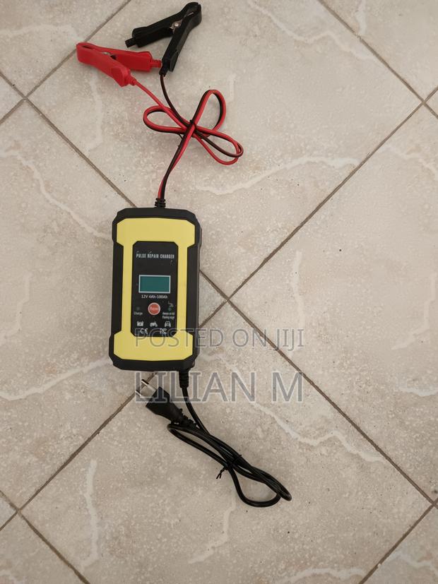 12V 6A Fully Automatic Battery Charger With Pulse Repair LCD Display - thumbnail 2