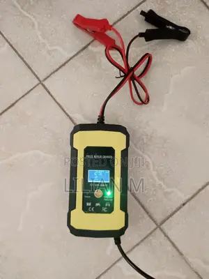 12V 6A Fully Automatic Battery Charger With Pulse Repair LCD Display