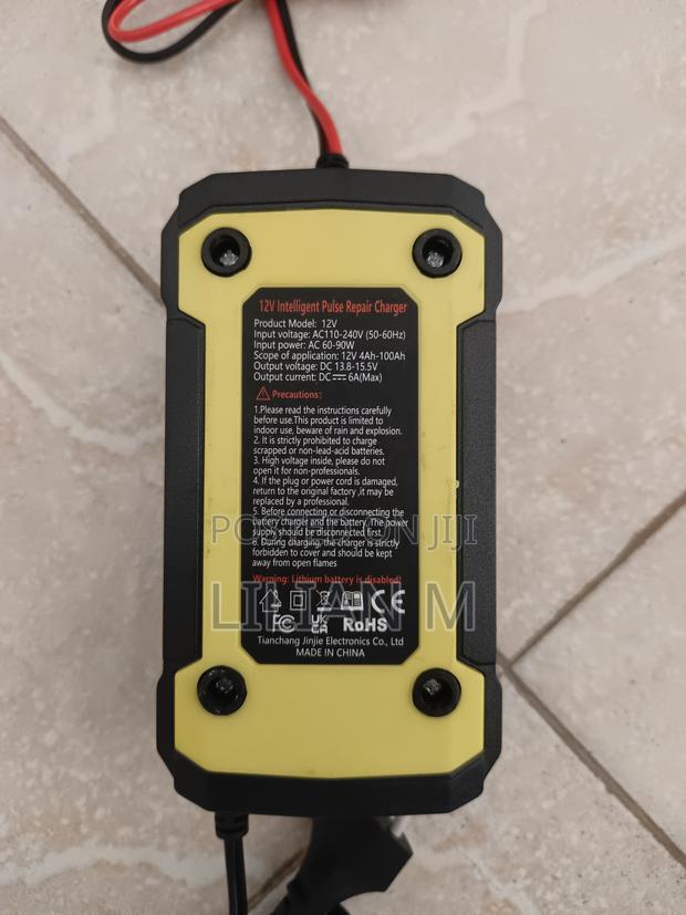 12V 6A Fully Automatic Battery Charger With Pulse Repair LCD Display - thumbnail 3