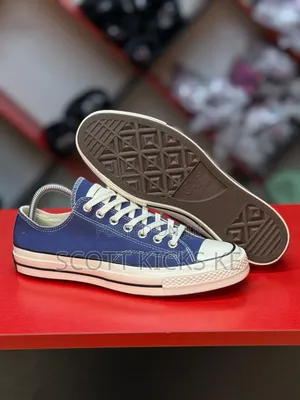 Converse Chuck 70 Low White Blue Sneakers