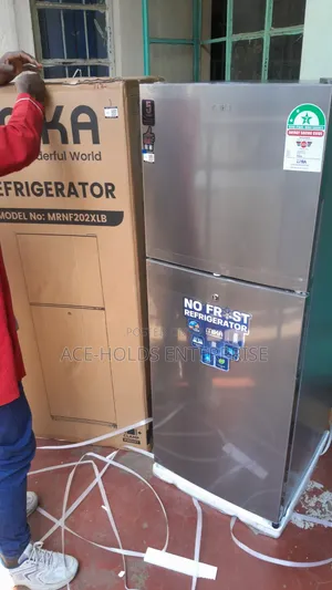 Frost Free Mika 202 Litres Top Freezer Fridge - 70w ( MRNF202XLB)