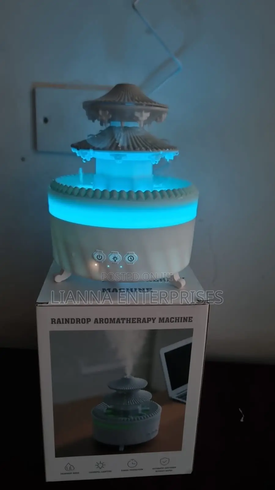 Rain Drop Aromatherapy Humidifier
