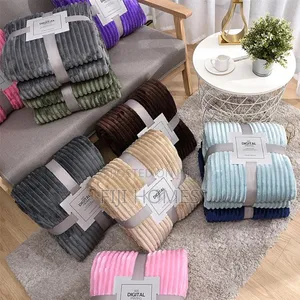 Ultra-Soft Fuzzy Fleece Throw Blanket - Size 200 by 230