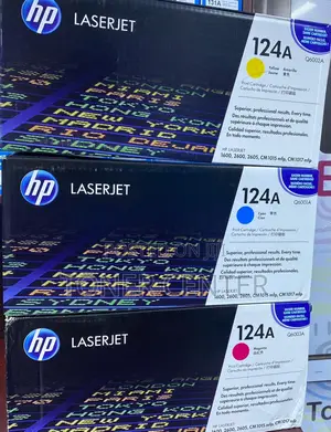 HP 124A Authentic Replacement Toner Cartridge